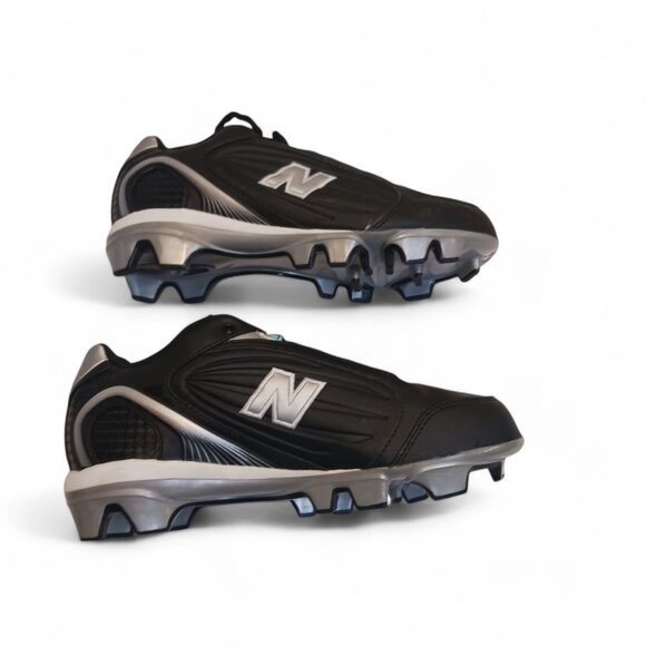New Balance Womens Silver and Black Field Sport Cleats WF600LK Size 6.5 B - Picture 7 of 12